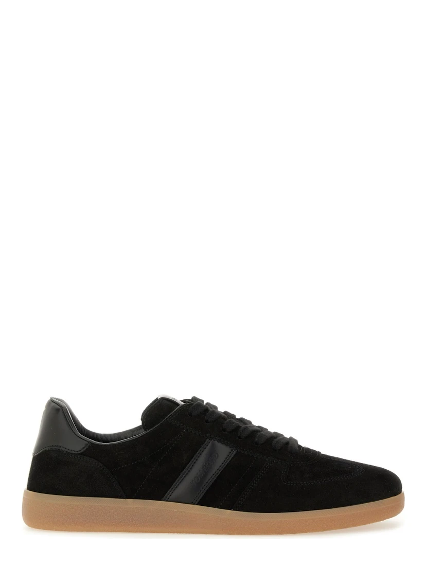 LEATHER SNEAKER WITH LOGO