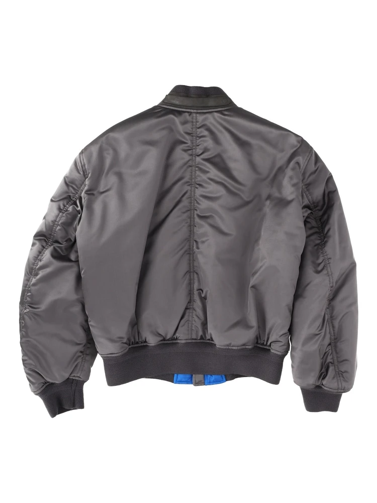 SILK BOMBER JACKET
