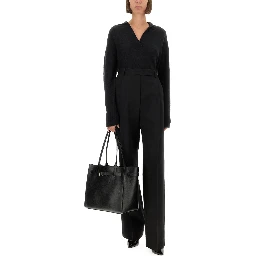 SHARP WOOL PANTS WITH PLEATS