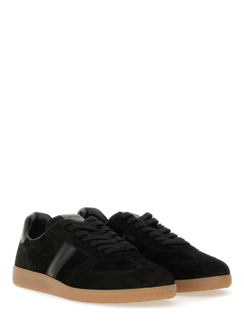 LEATHER SNEAKER WITH LOGO