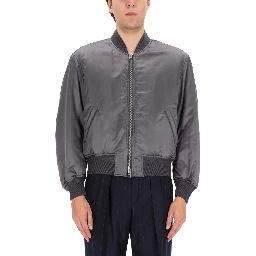 SILK BOMBER JACKET
