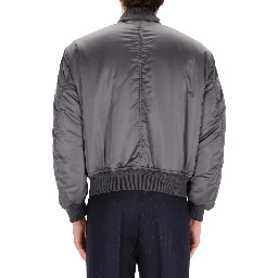 SILK BOMBER JACKET
