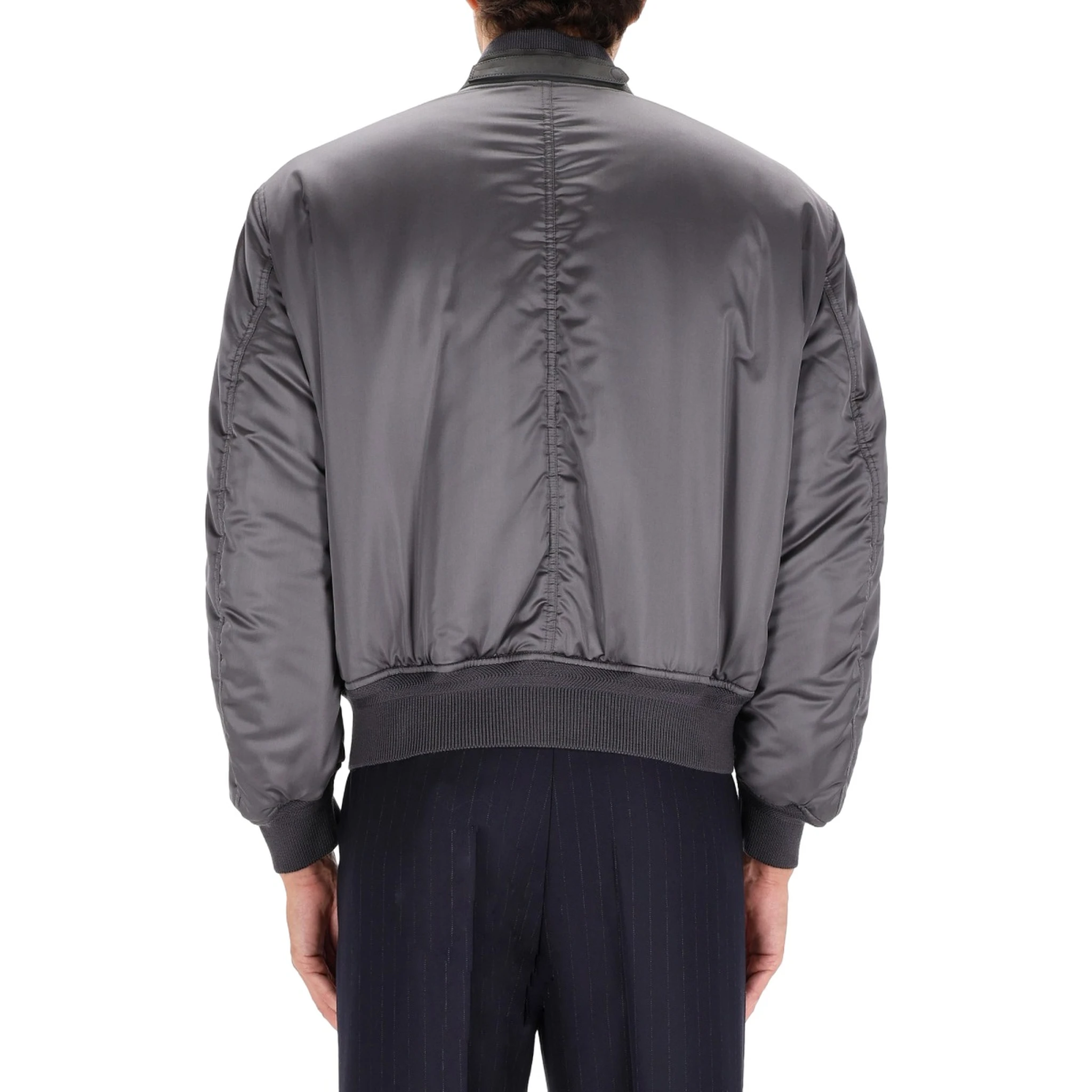 SILK BOMBER JACKET