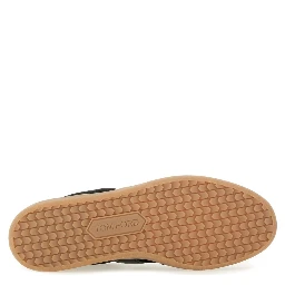 LEATHER SNEAKER WITH LOGO