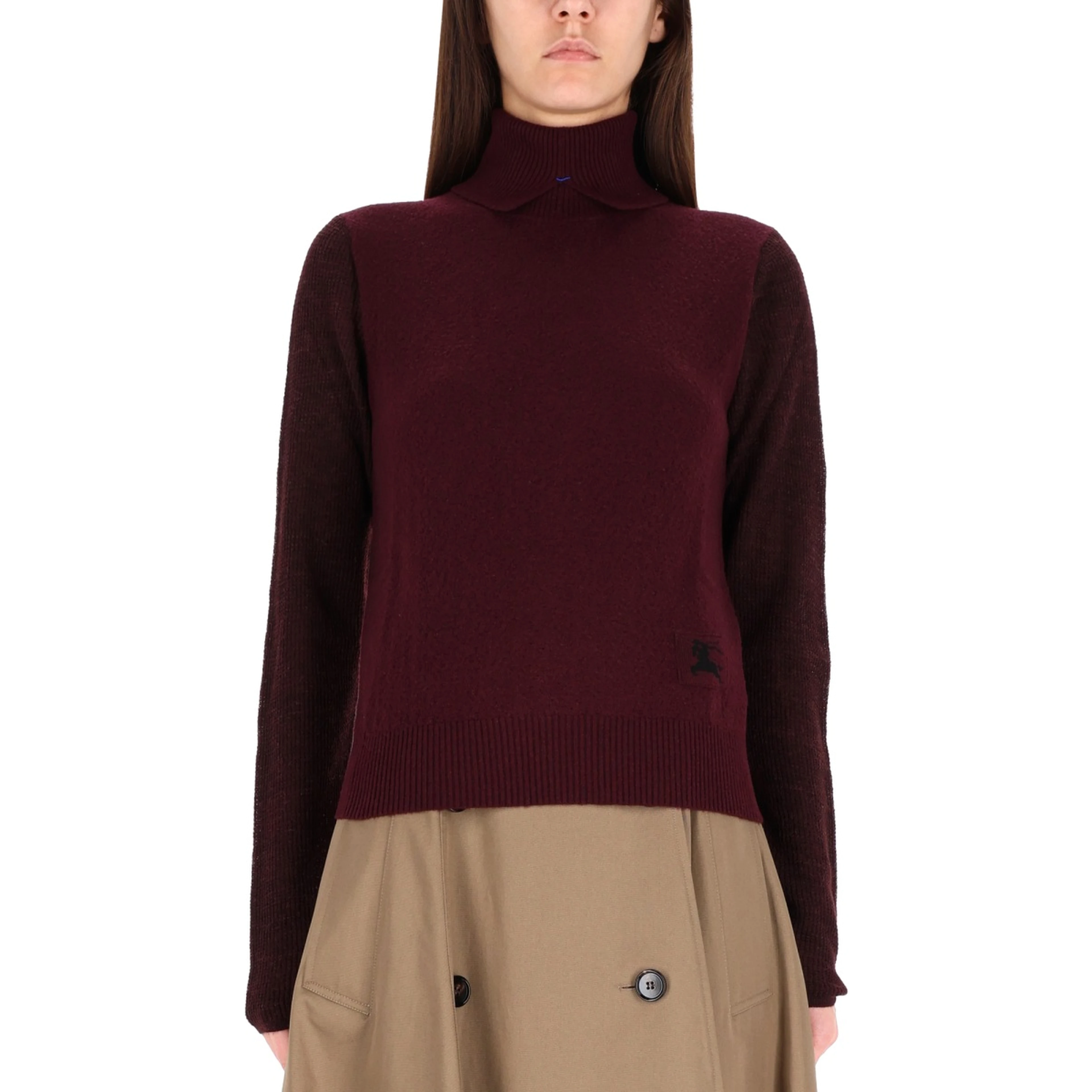WOOL BLEND PULLOVER
