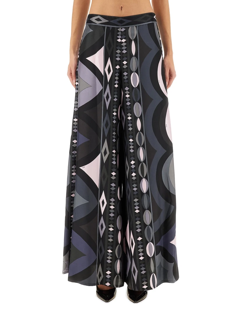 PANTS WITH NECKLACE PRINT