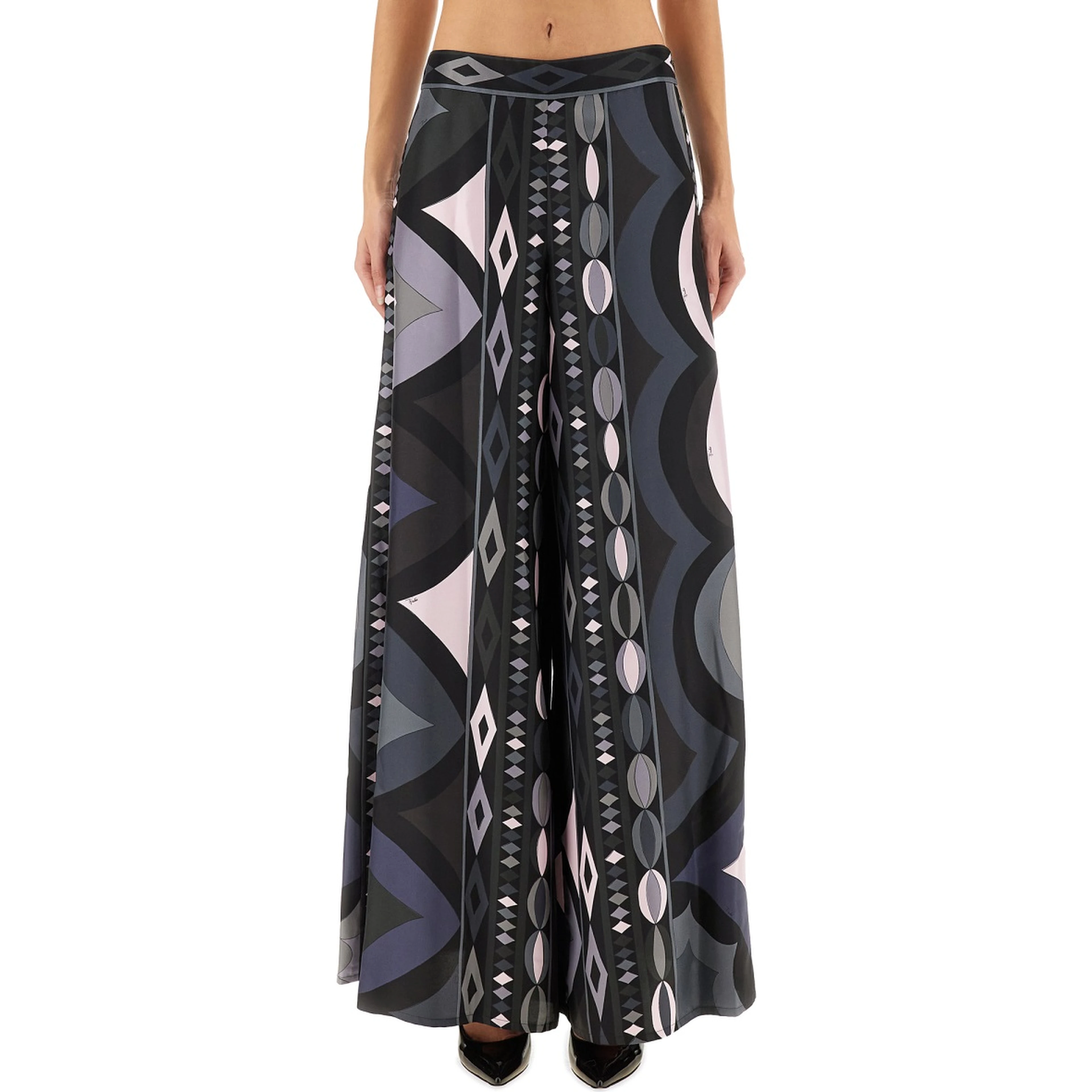 PANTS WITH NECKLACE PRINT