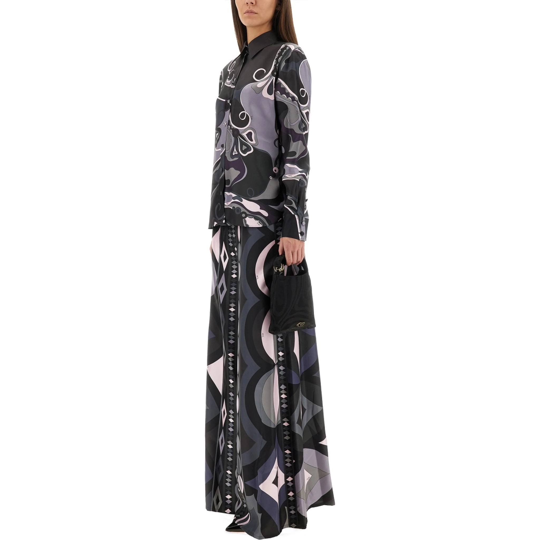 PANTS WITH NECKLACE PRINT