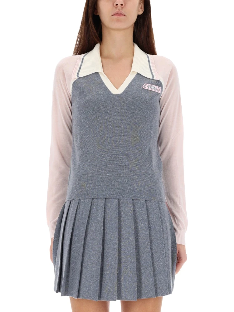 LONG SLEEVE TENNIS POLO SHIRT