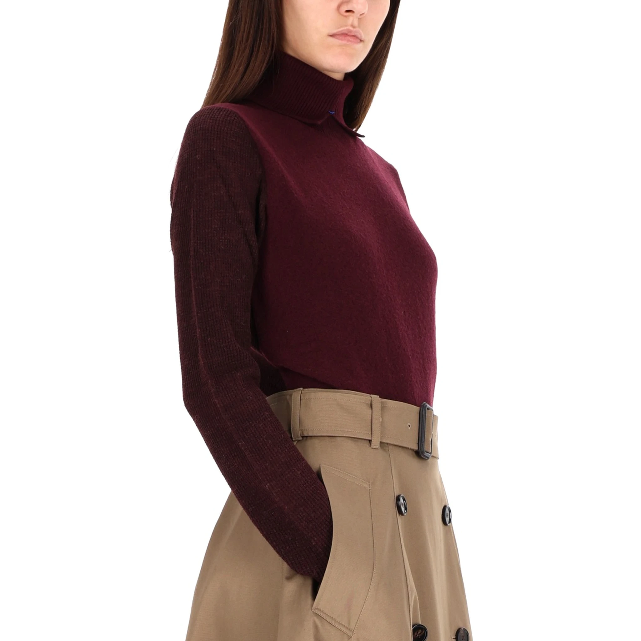 WOOL BLEND PULLOVER
