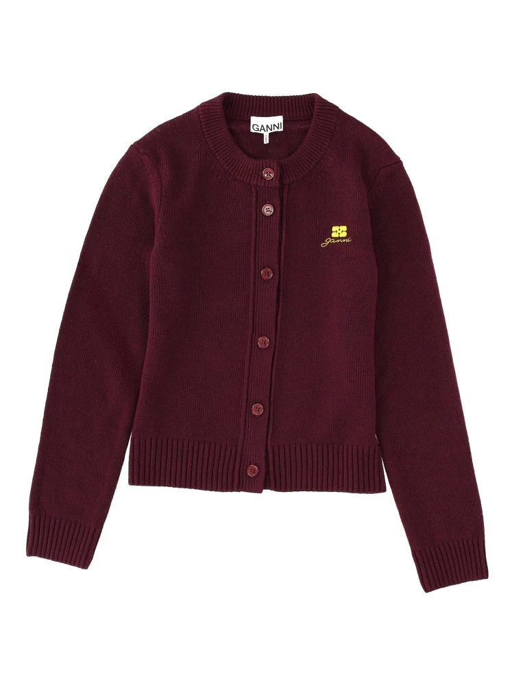 CARDIGAN WITH LOGO
