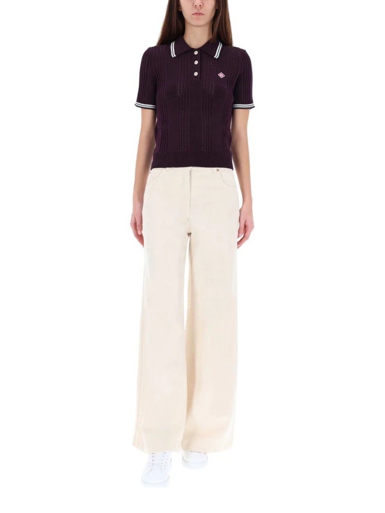 COTTON KNIT POLO SHIRT alternative