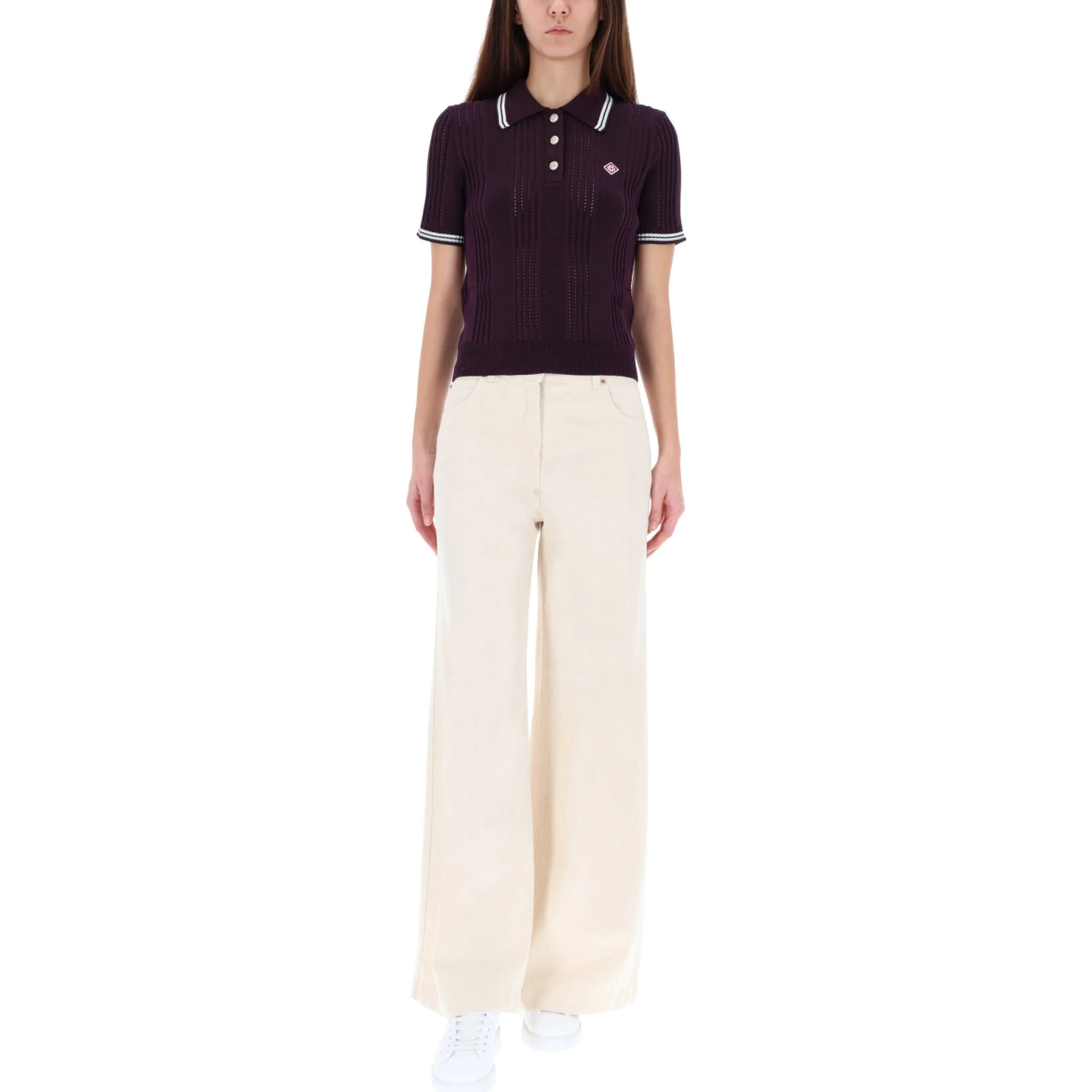 COTTON KNIT POLO SHIRT