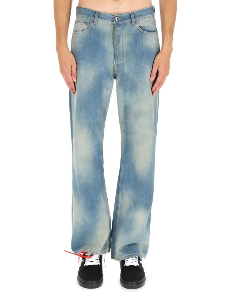 "DIAG RAW PATCH" JEANS