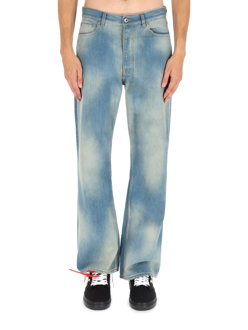 "DIAG RAW PATCH" JEANS