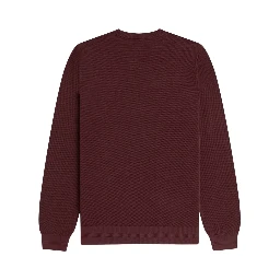 PIQUE SWEATER WITH LOGO