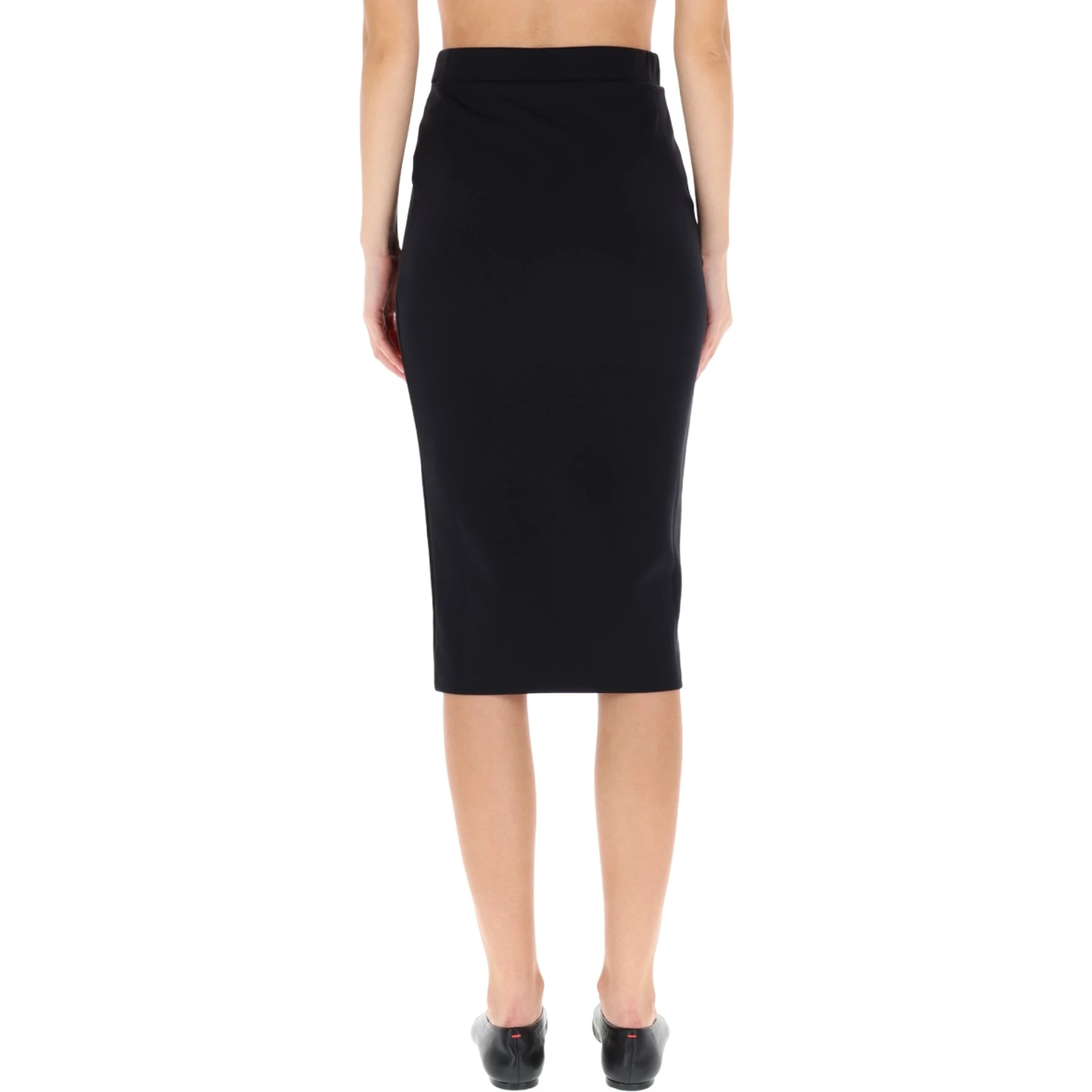 MIDI SKIRT WITH LOGO