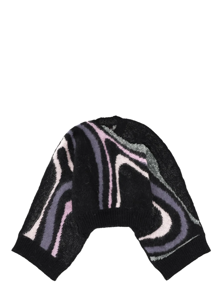 "MARBLE INLAY" PRINT SWEATER alternative