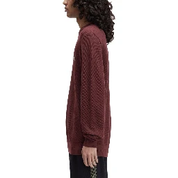 PIQUE SWEATER WITH LOGO