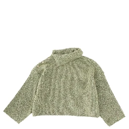 SWEATER WITH SIDE BUTTON CLOSURE