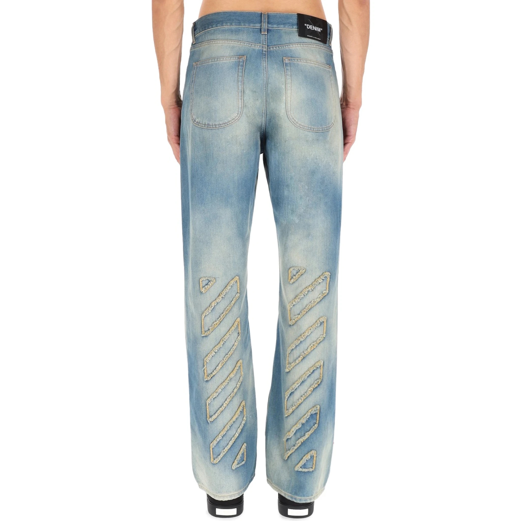 "DIAG RAW PATCH" JEANS