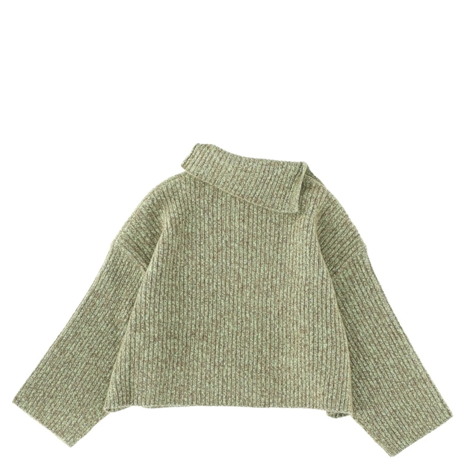 SWEATER WITH SIDE BUTTON CLOSURE