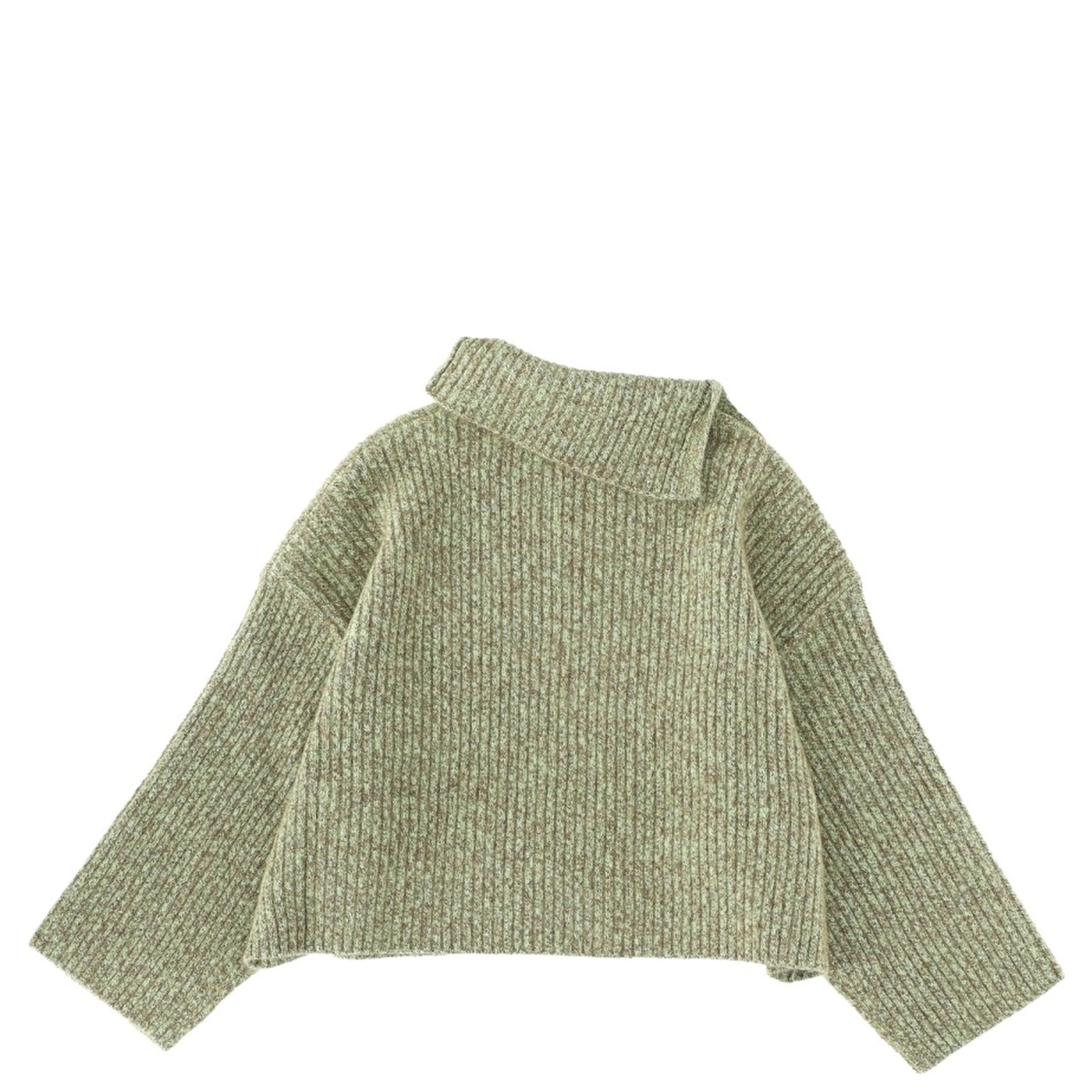 SWEATER WITH SIDE BUTTON CLOSURE