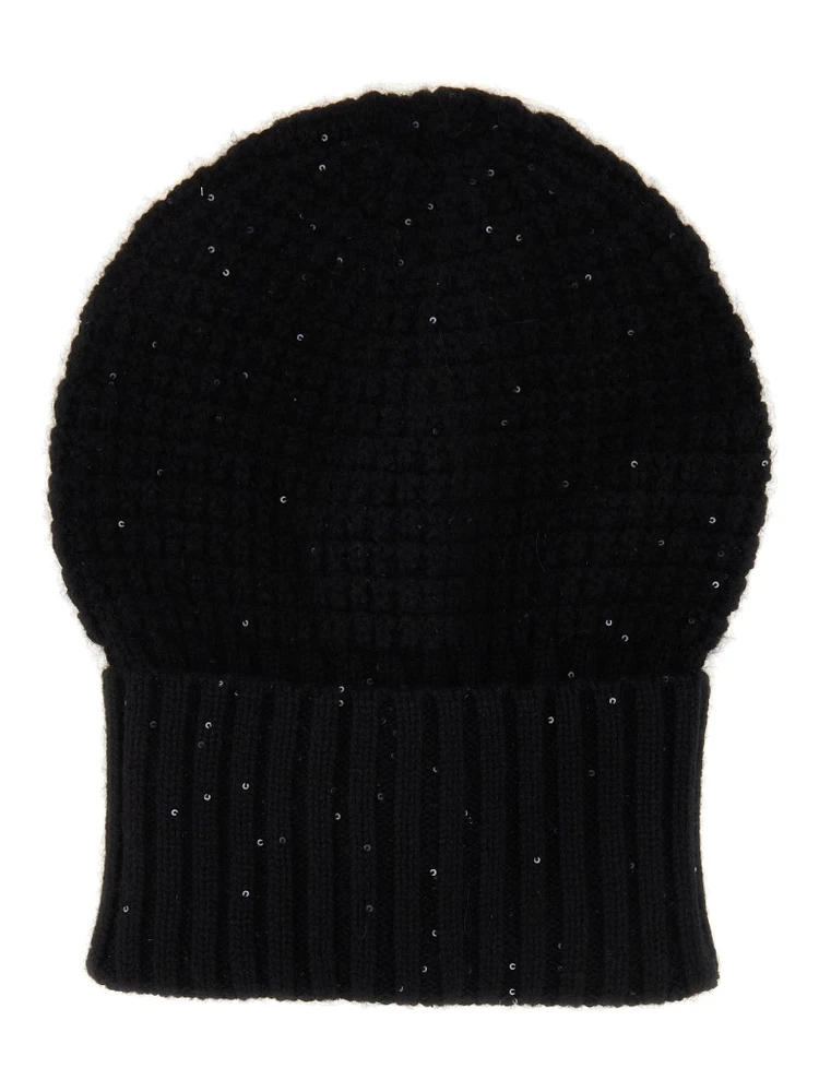 SEQUINED BEANIE