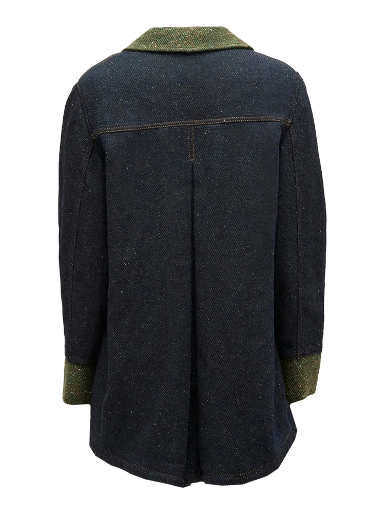 COTTON DENIM BLAZER