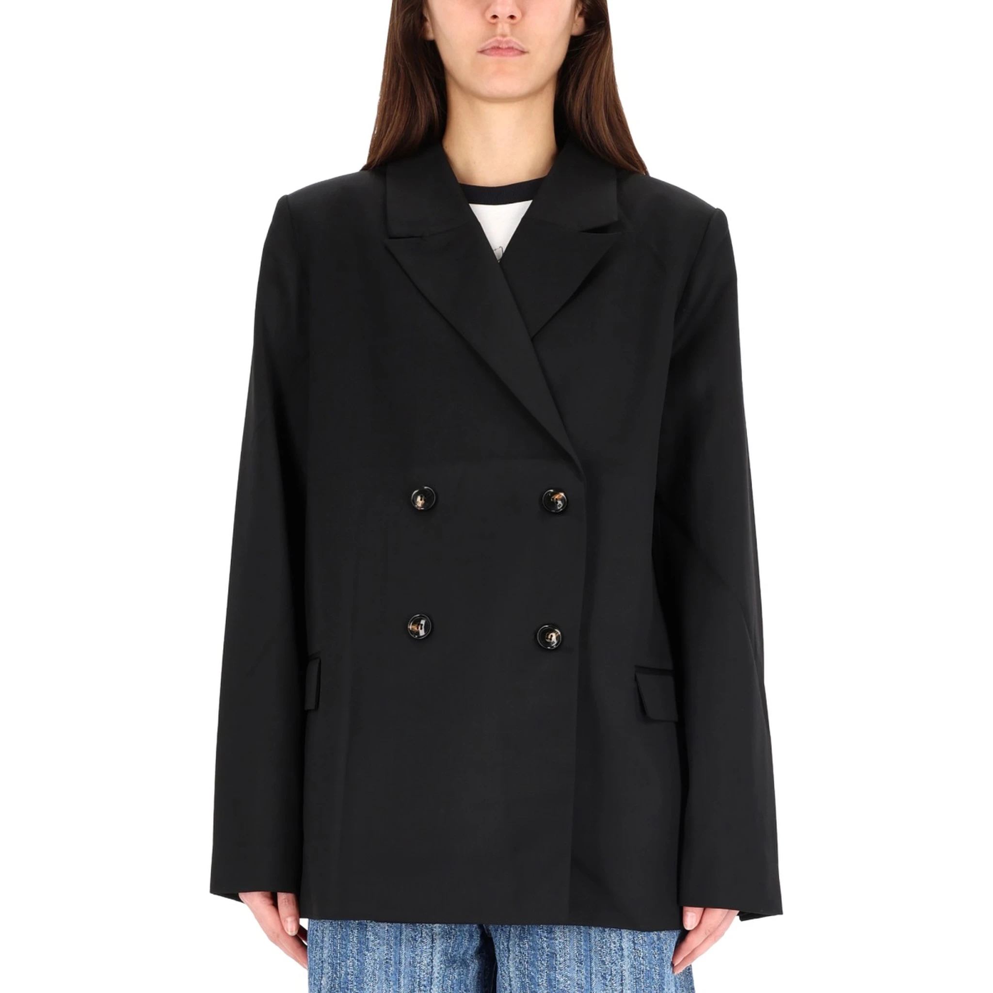 DOUBLE-BREASTED WOOL JACKET