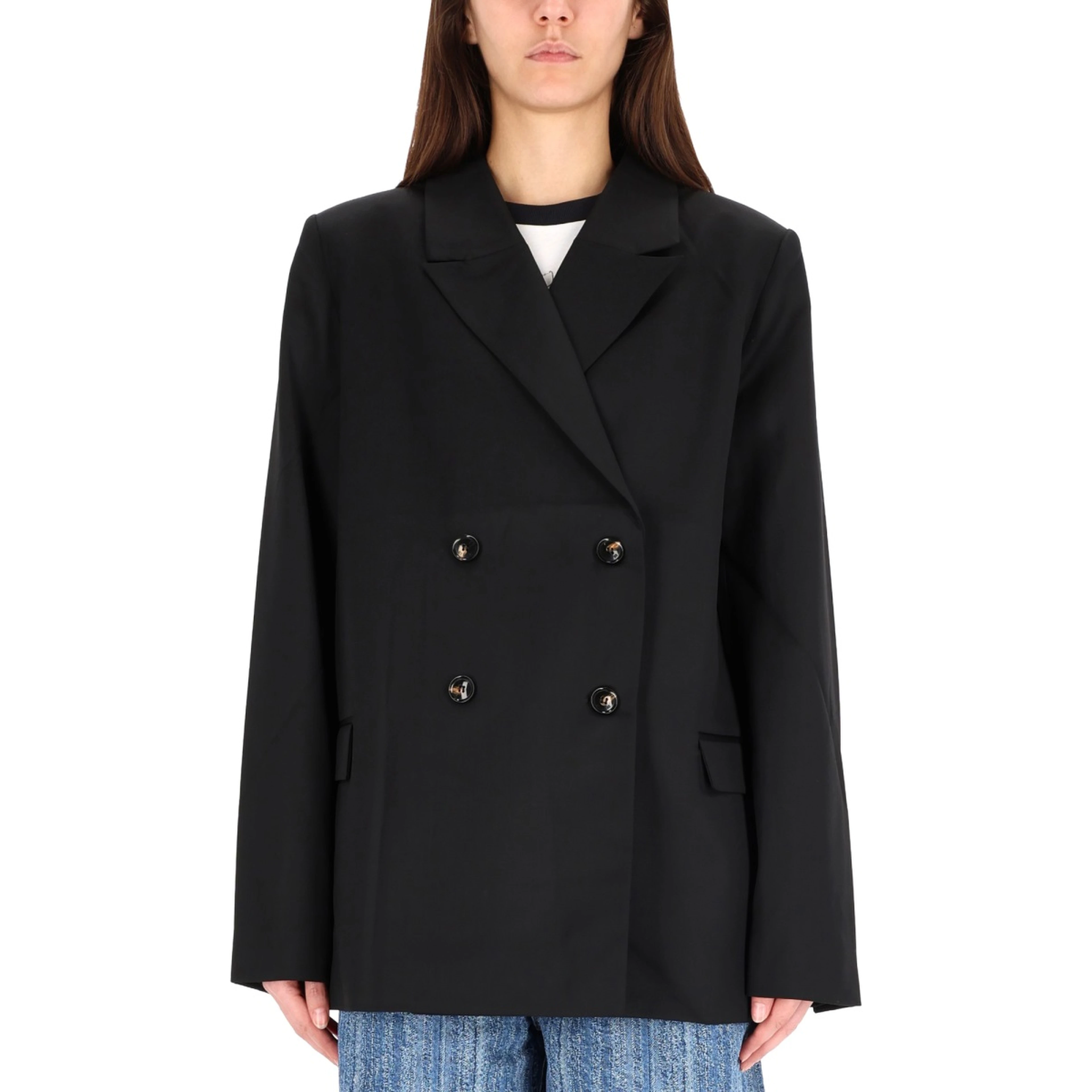 DOUBLE-BREASTED WOOL JACKET