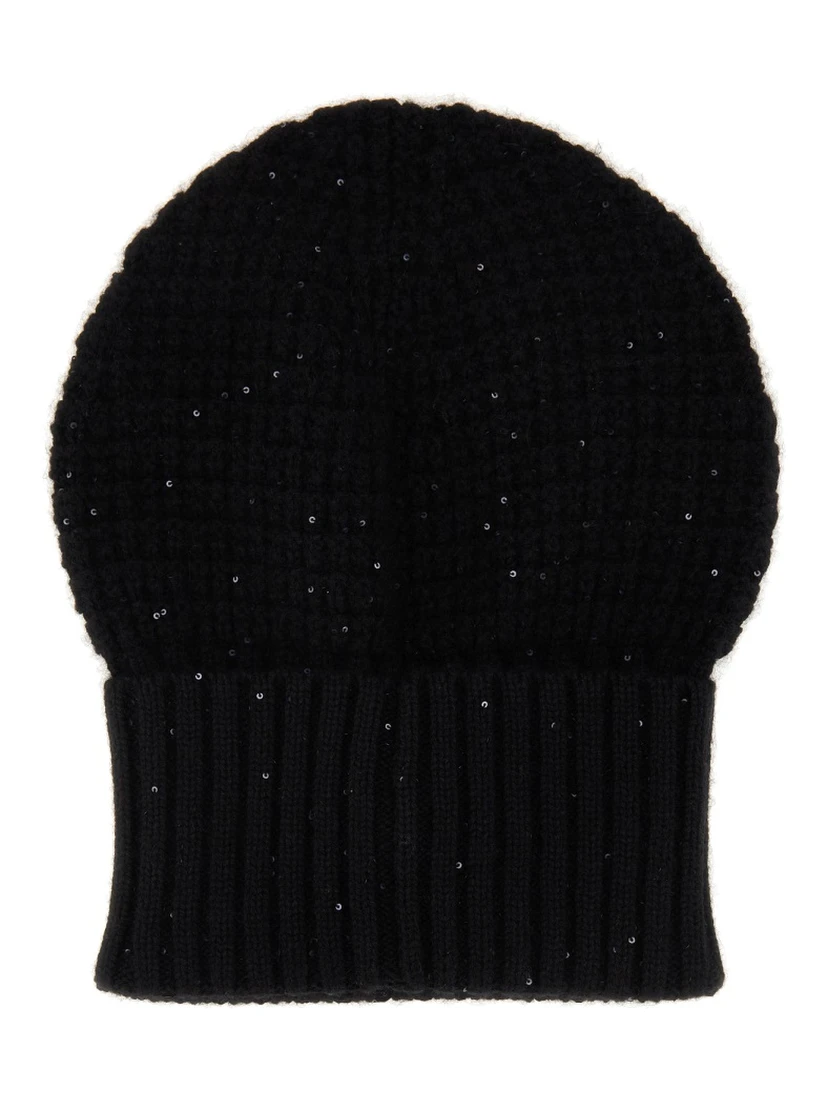 SEQUINED BEANIE