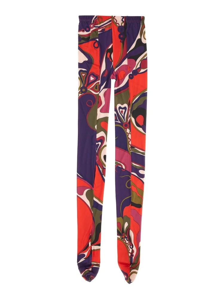 ORCHID PRINT TIGHTS alternative