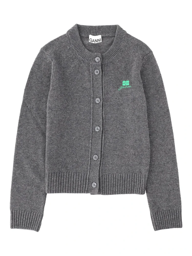 CARDIGAN WITH LOGO
