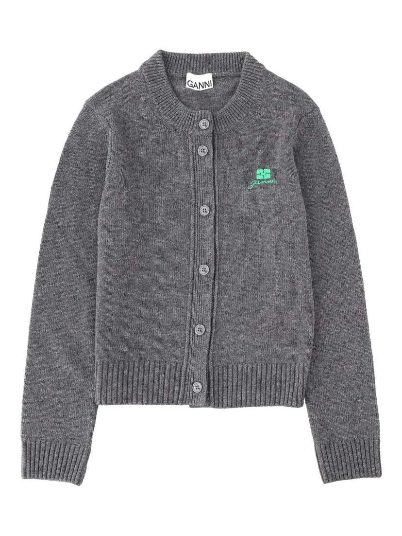 CARDIGAN WITH LOGO