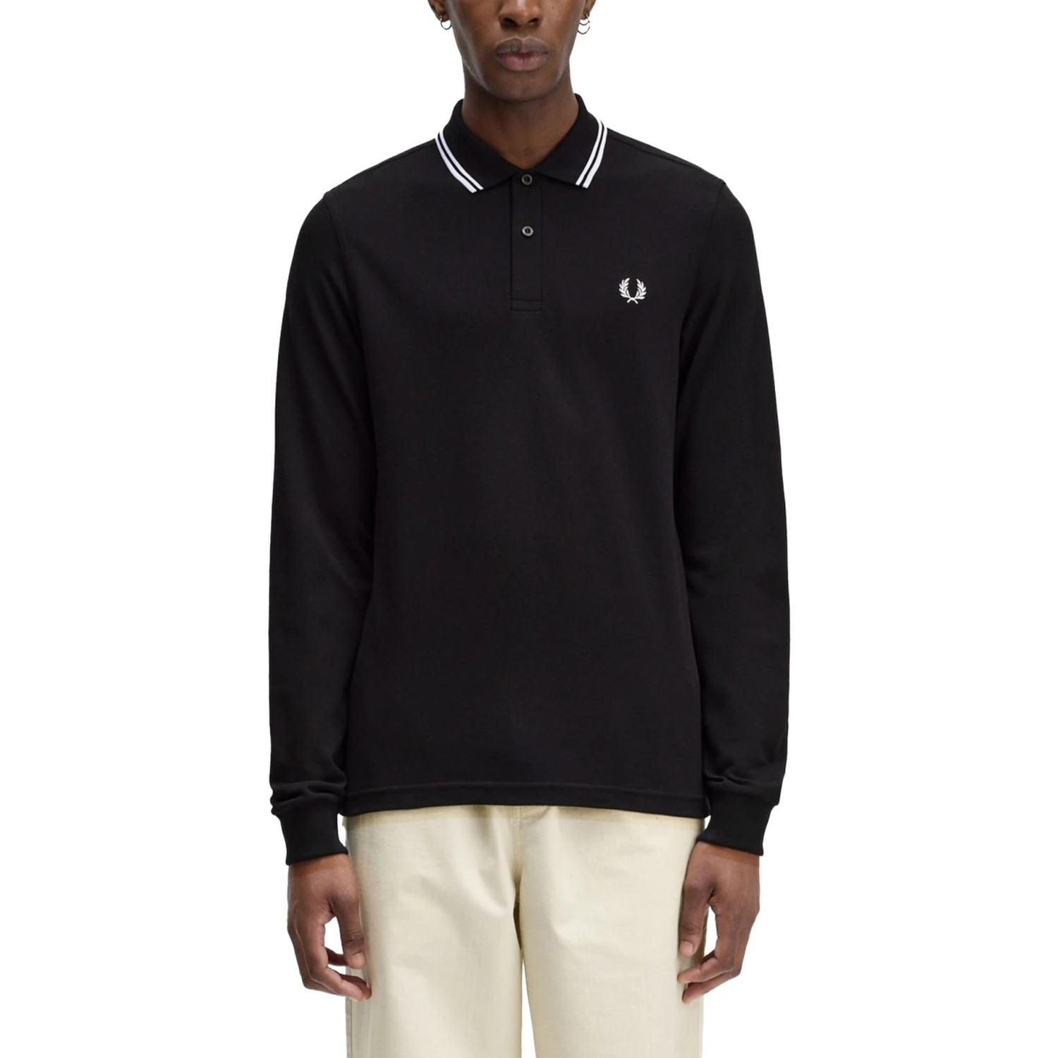 DOUBLE LINE POLO SHIRT