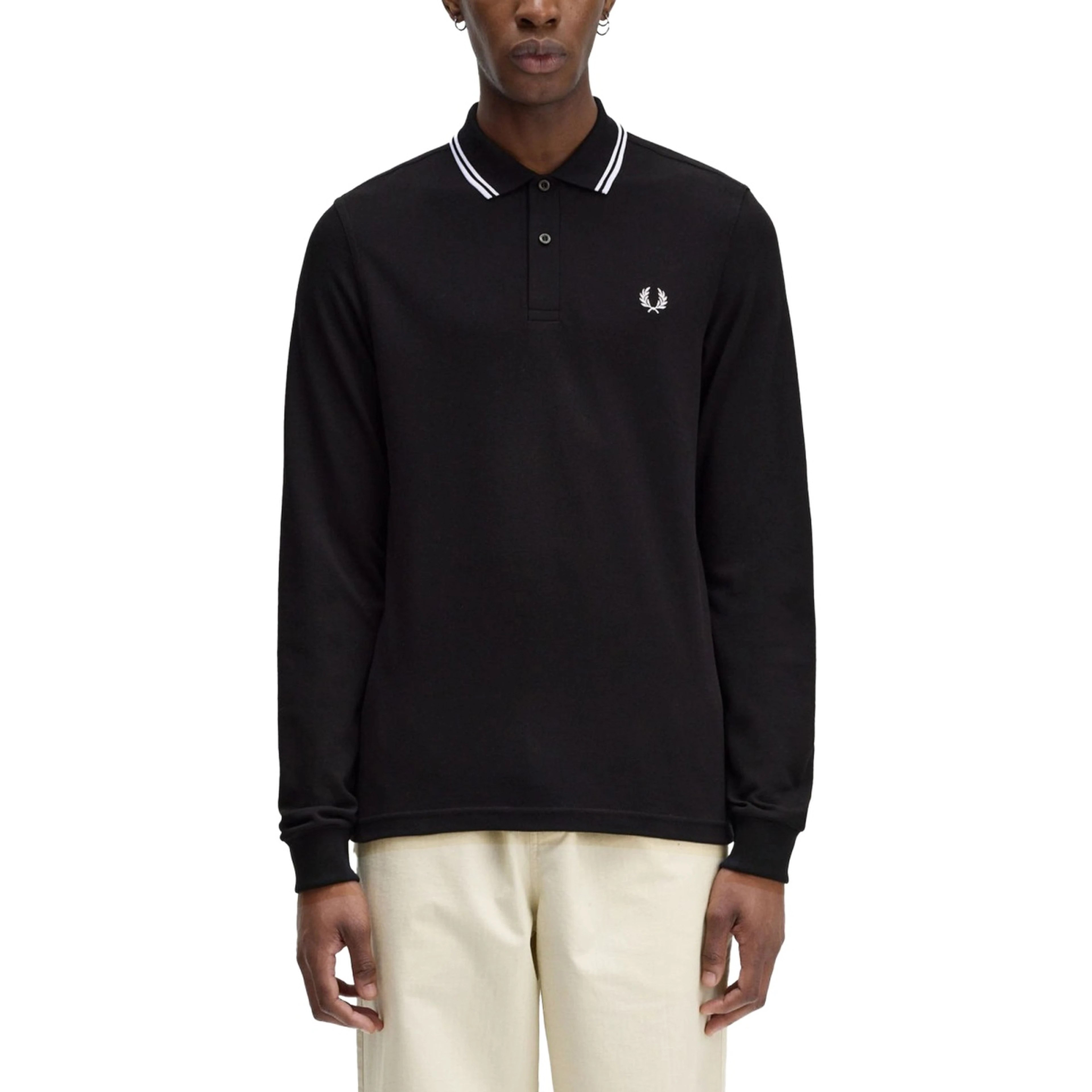 DOUBLE LINE POLO SHIRT