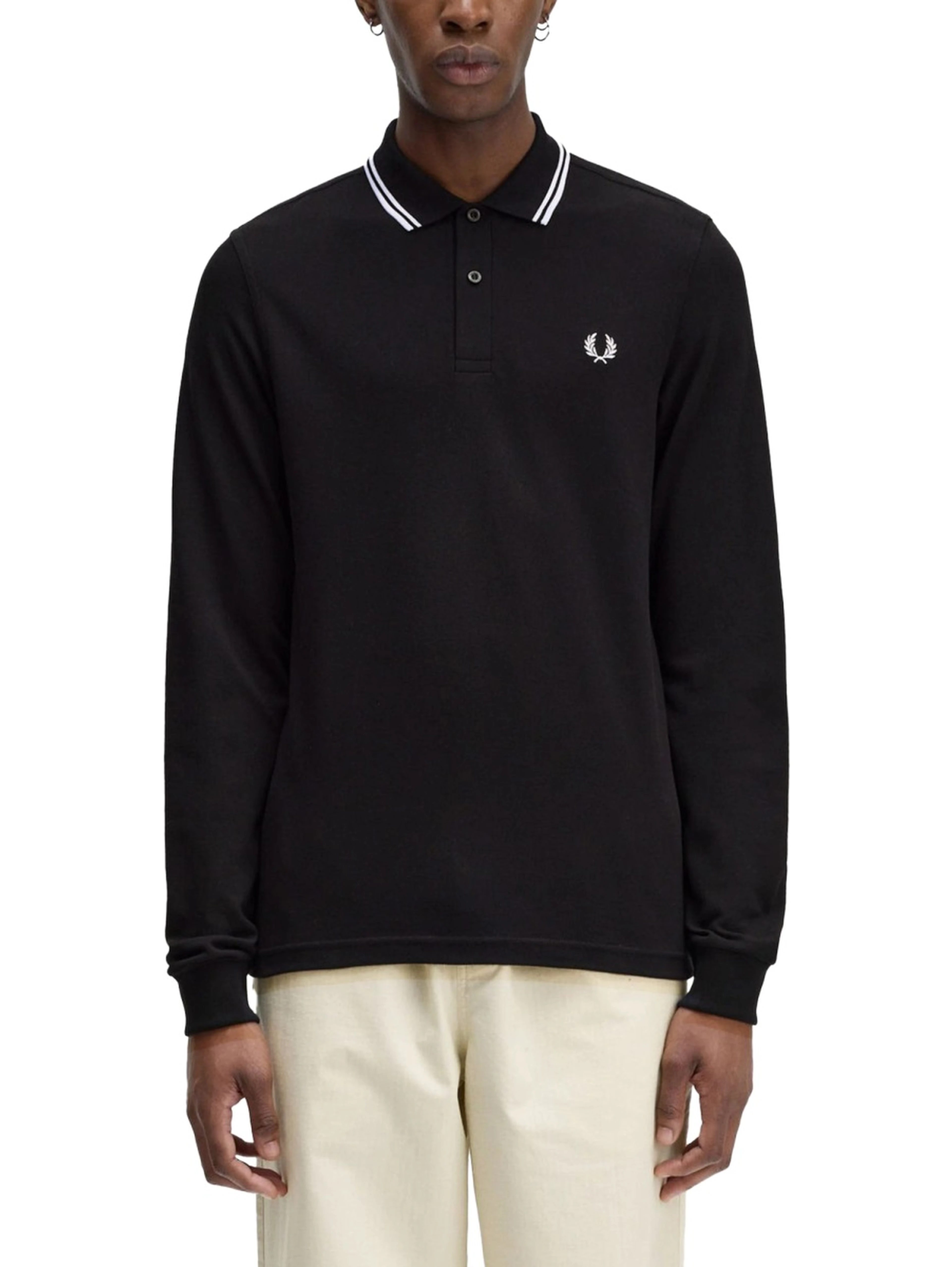 DOUBLE LINE POLO SHIRT