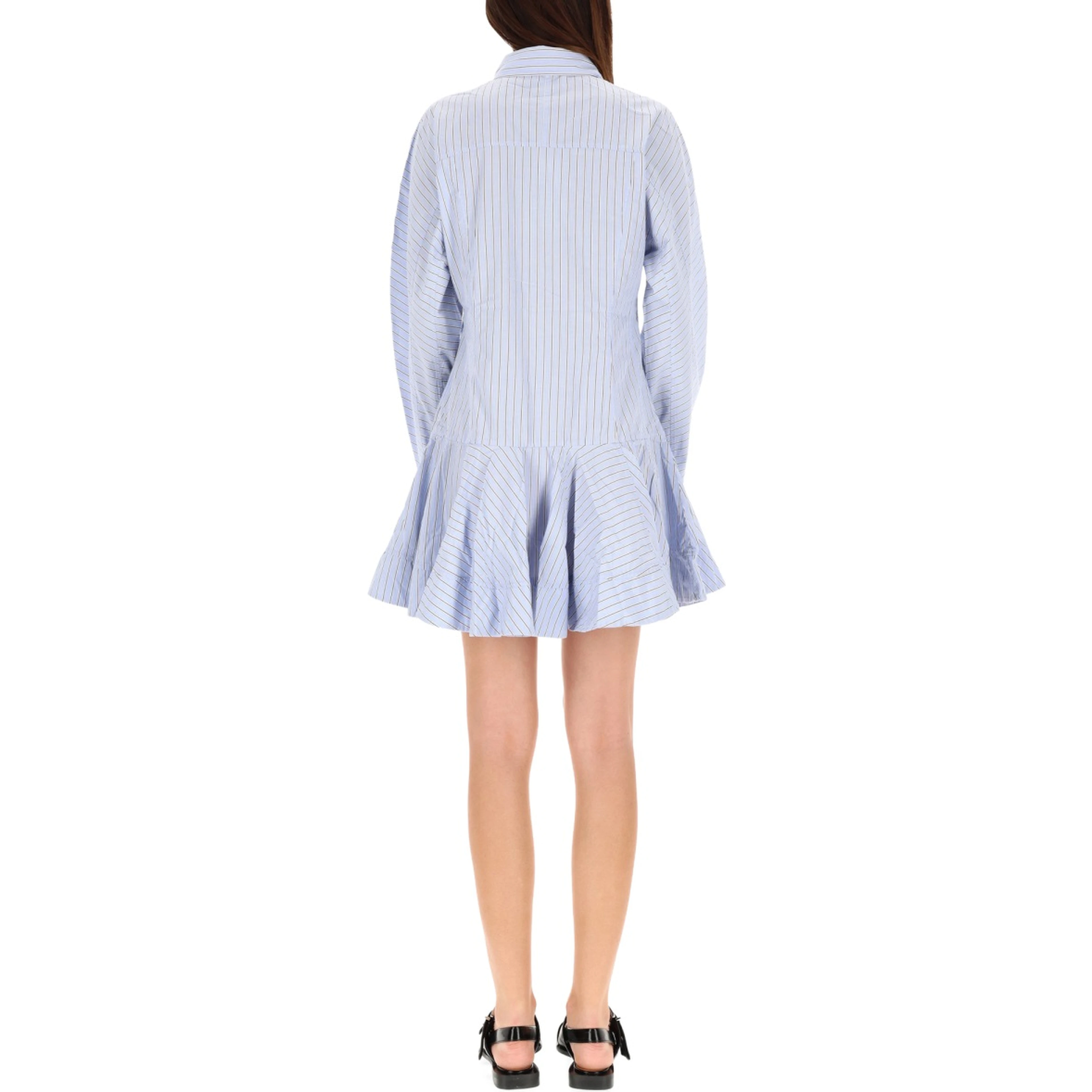 STRIPED CHEMISIER DRESS