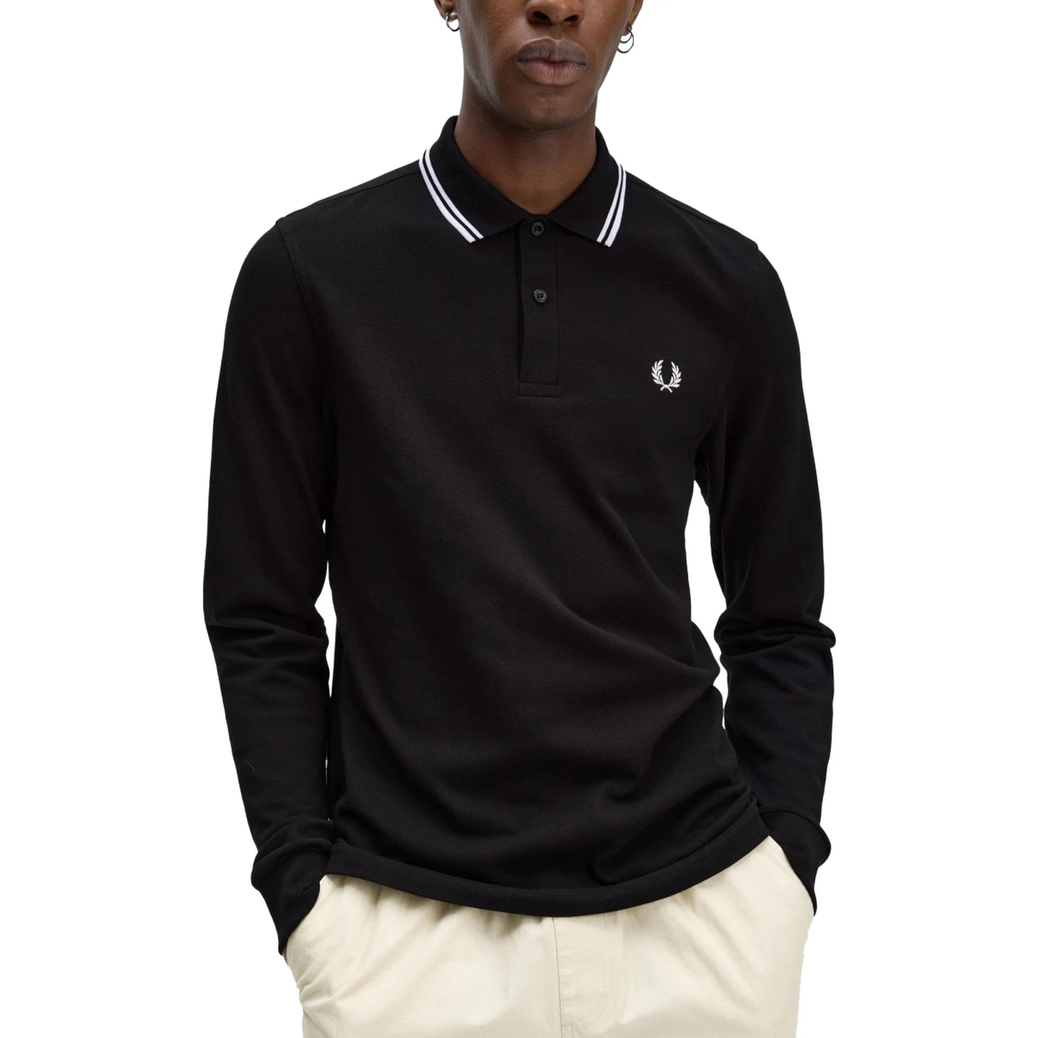 DOUBLE LINE POLO SHIRT