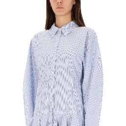 STRIPED CHEMISIER DRESS