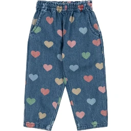 JEANS PANTS "HEARTS"