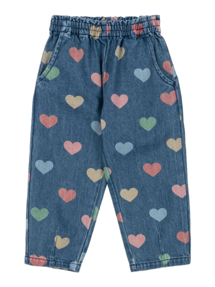 JEANS PANTS "HEARTS"