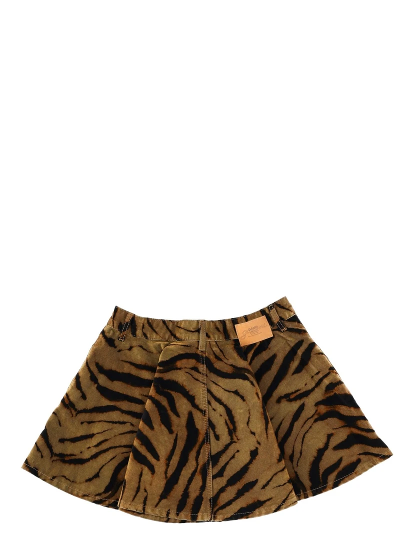 ANIMAL MINISKIRT