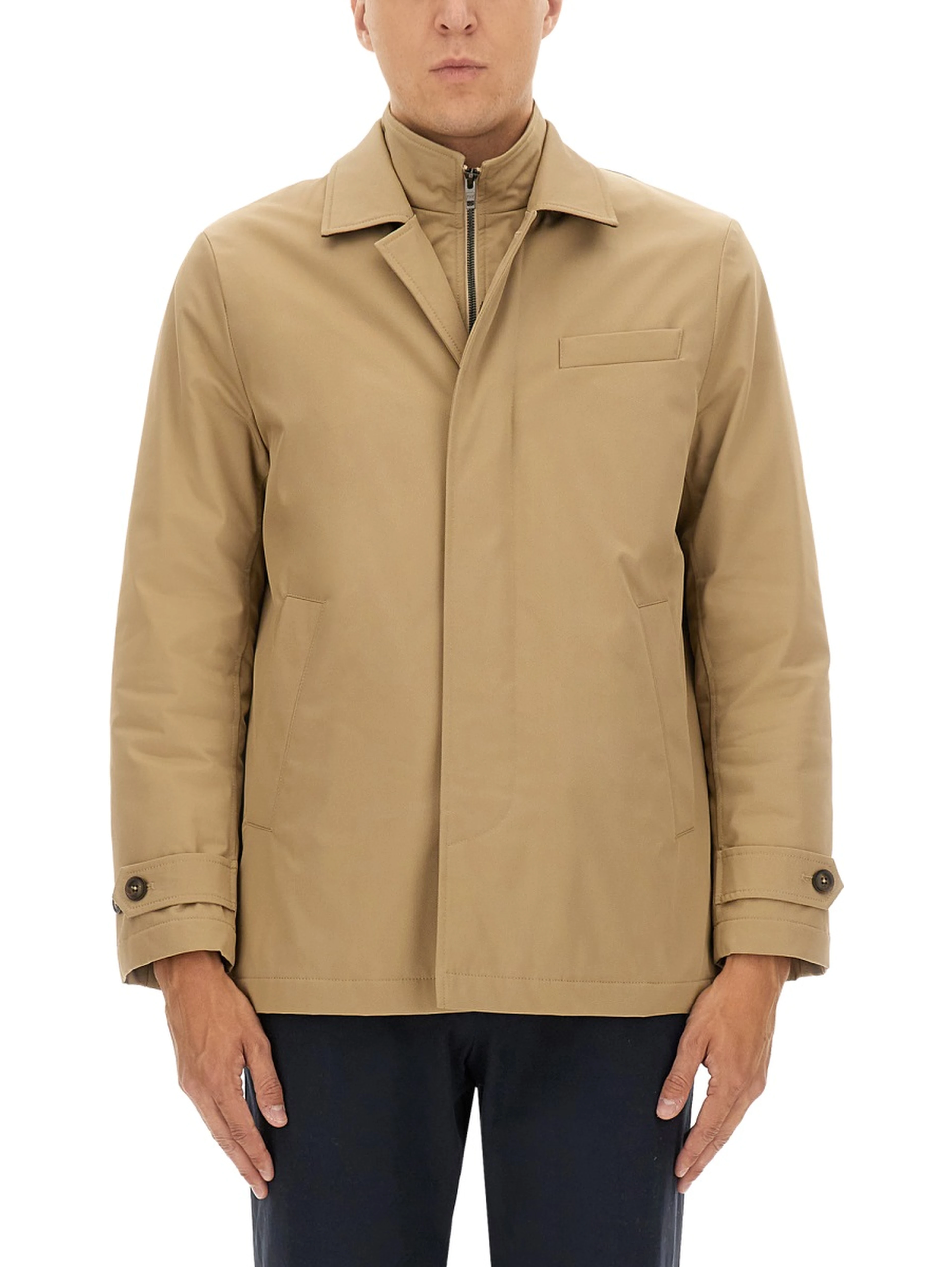 "MORNING" DOUBLE FRONT JACKET