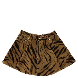 ANIMAL MINISKIRT