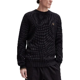 KNIT WITH EMBOSSED WORK