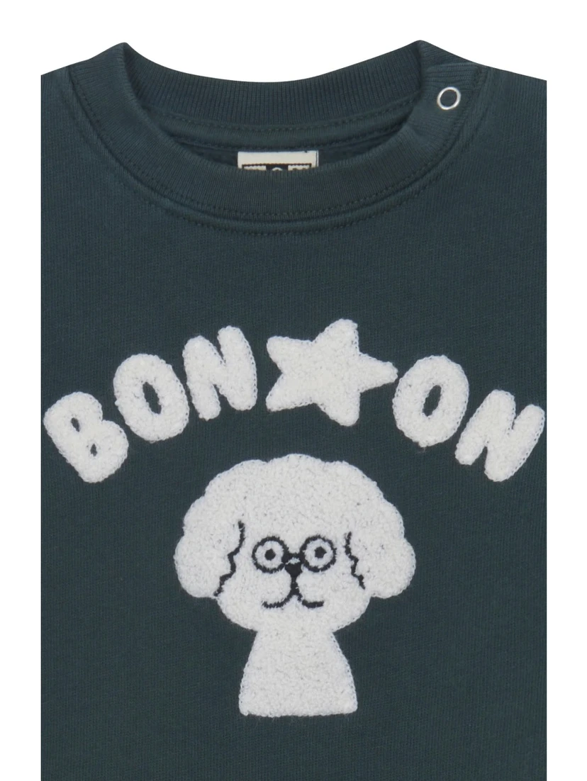 "ENSMILY POODLE" PANTS AND SHIRT SET