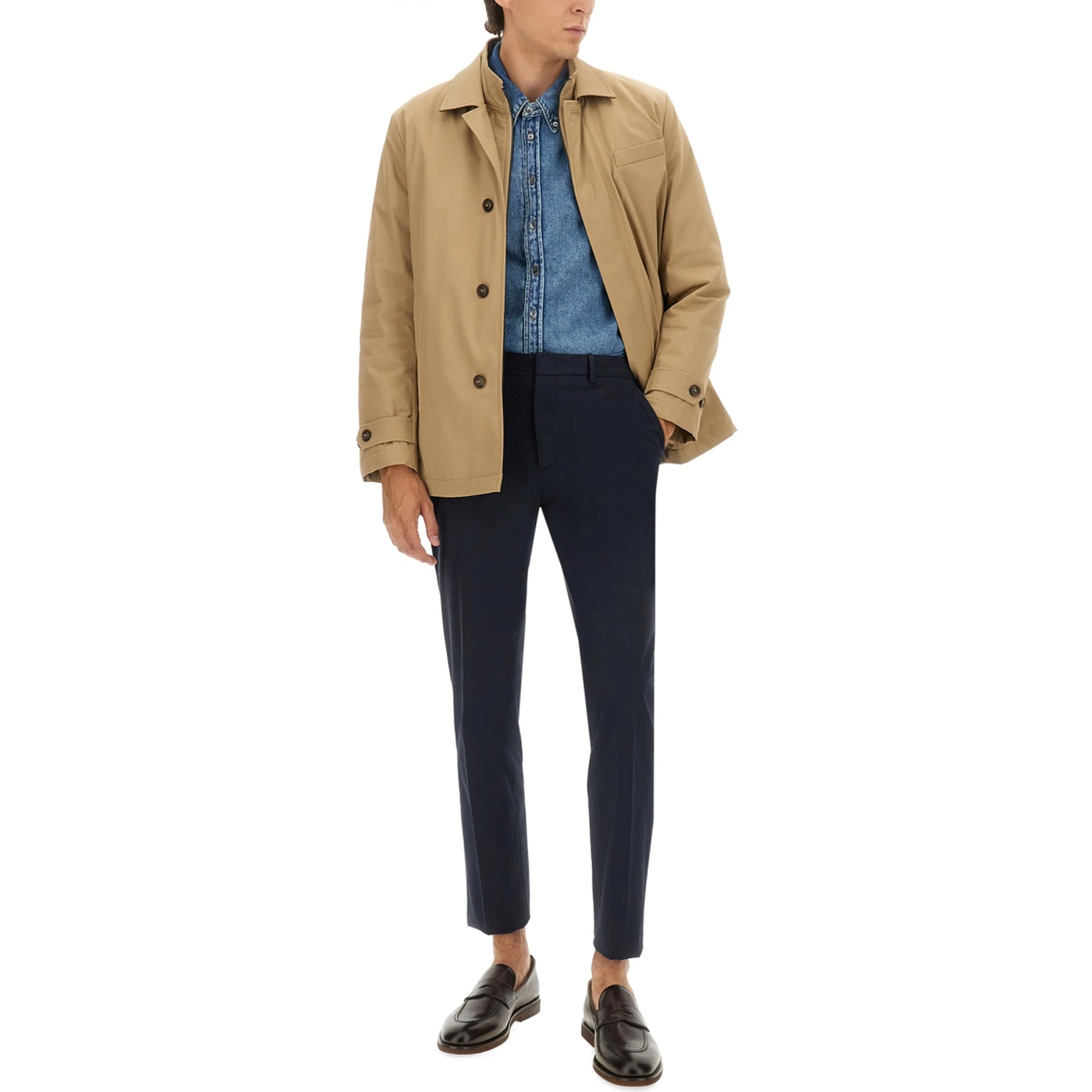 "MORNING" DOUBLE FRONT JACKET