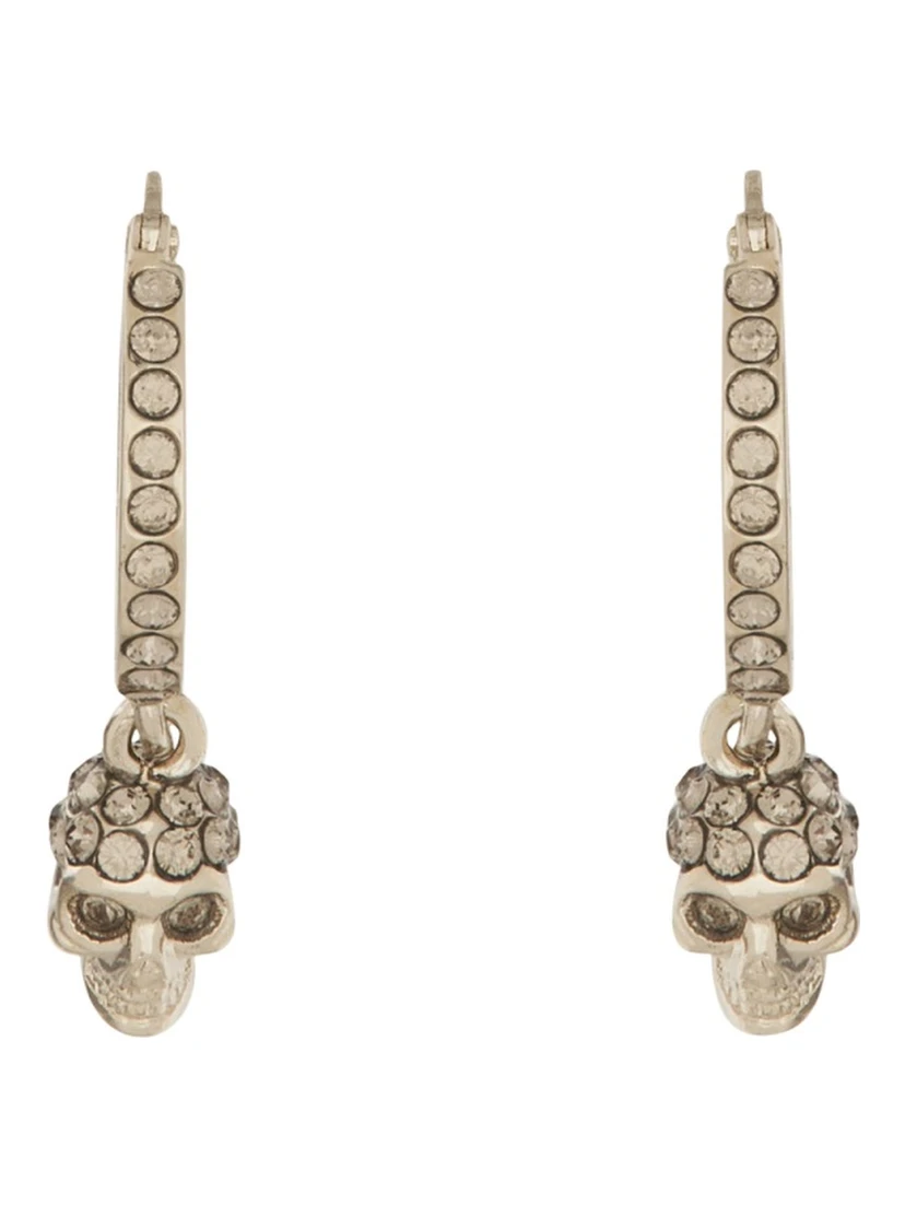 SKULL HOOP EARRINGS